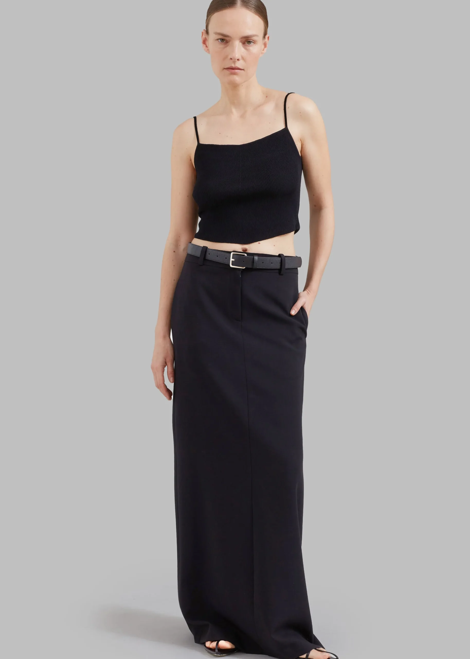 Malvo Long Pencil Skirt