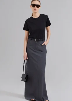 Malvo Long Pencil Skirt