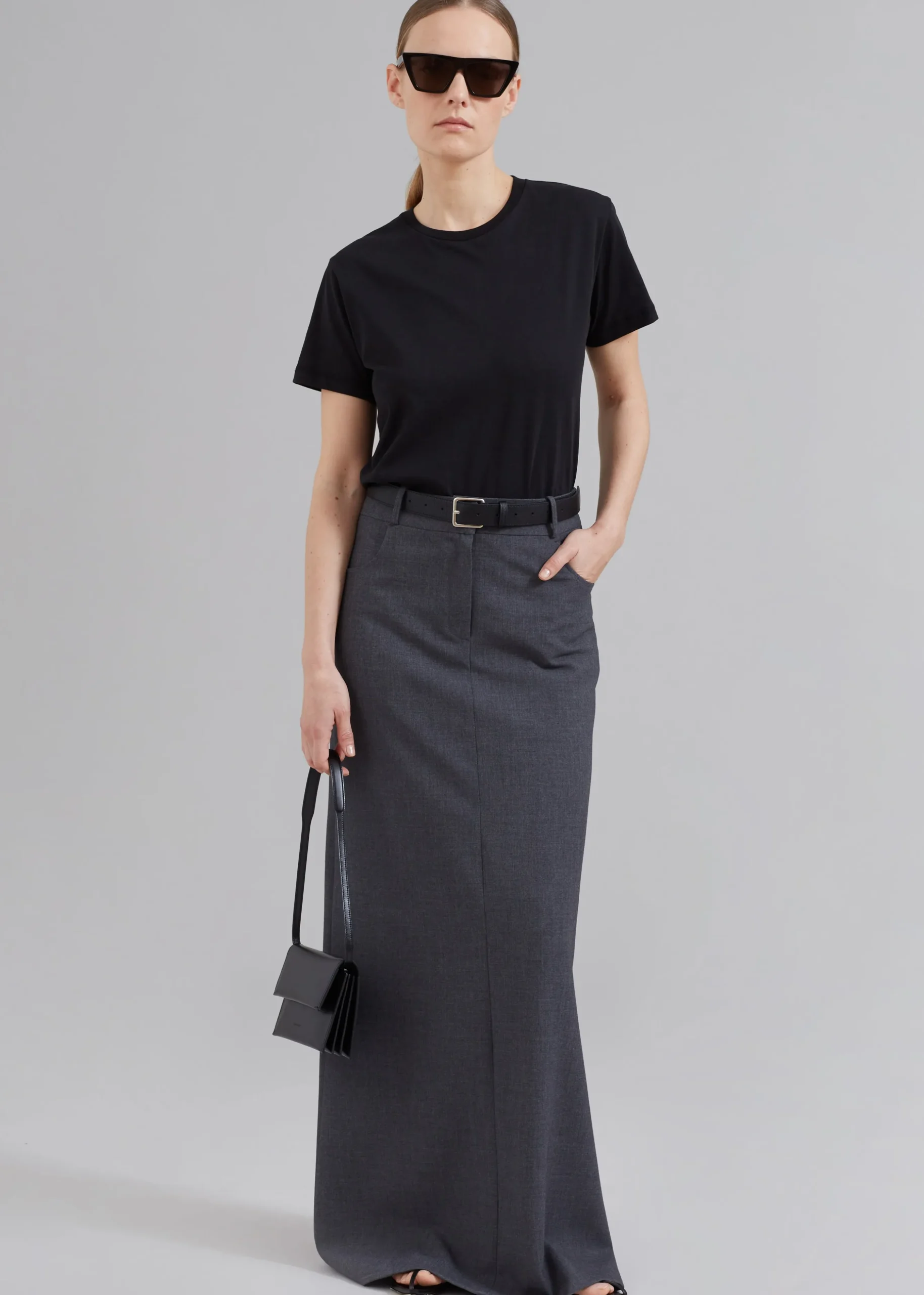 Malvo Long Pencil Skirt