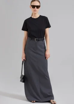 Malvo Long Pencil Skirt