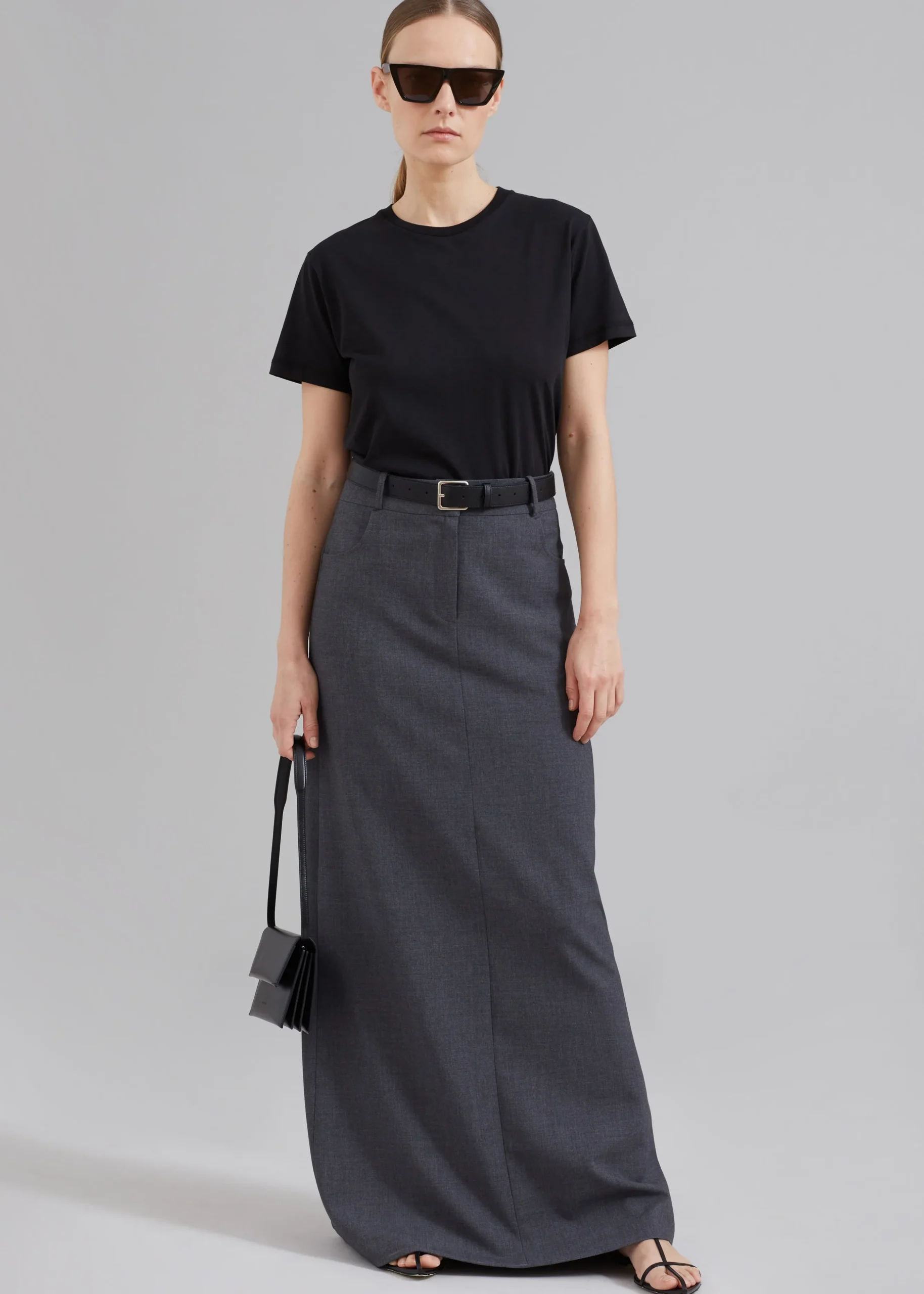 Malvo Long Pencil Skirt