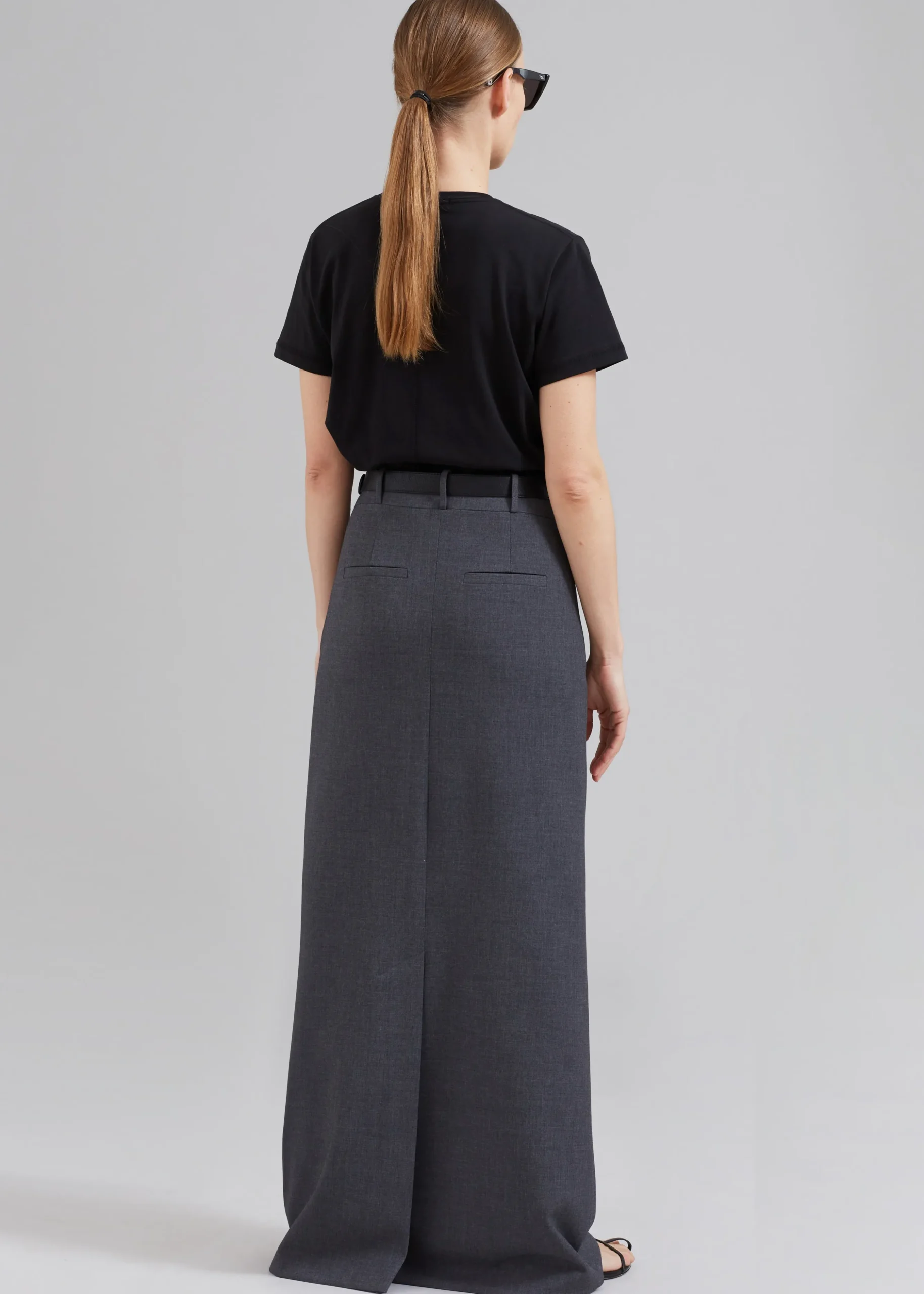 Malvo Long Pencil Skirt