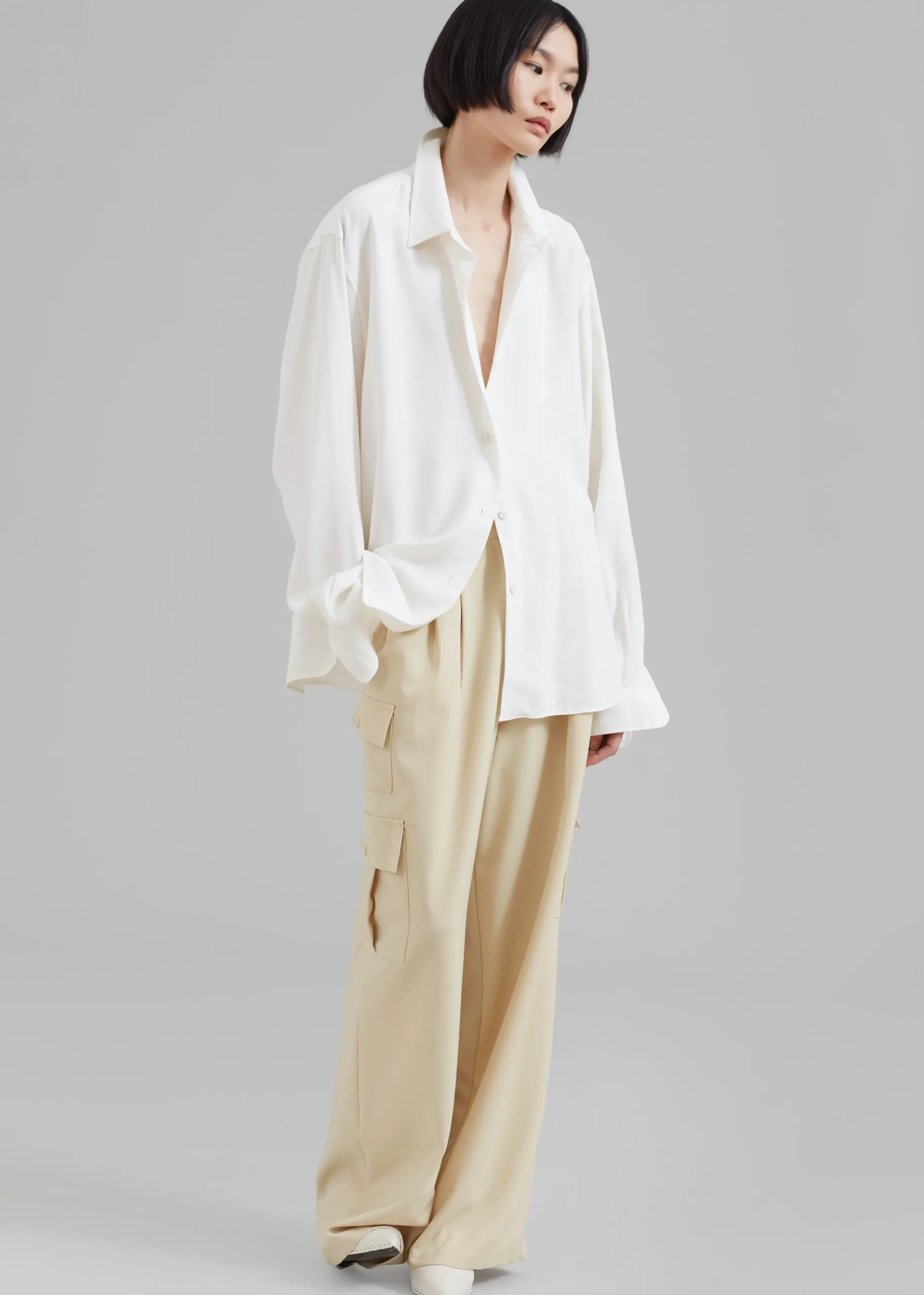 Manye Fluid Cargo Pants