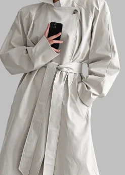 Marisol Box Shoulder Trench