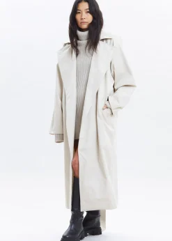 Marisol Box Shoulder Trench