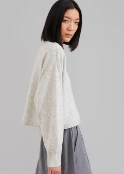 Marlan Rolled Edge Sweater