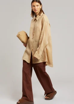 Marlow Oversized Linen Shirt