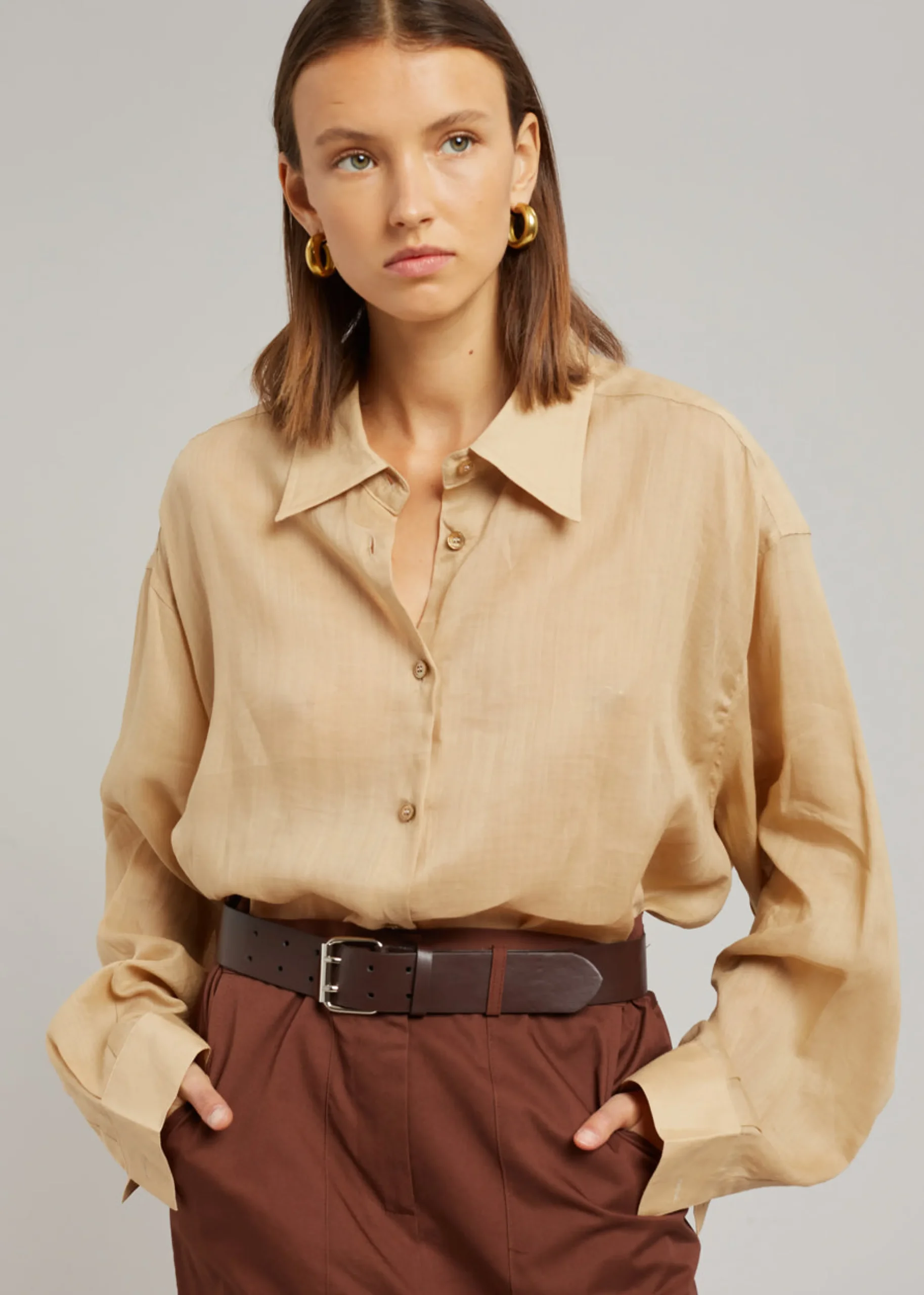 Marlow Oversized Linen Shirt