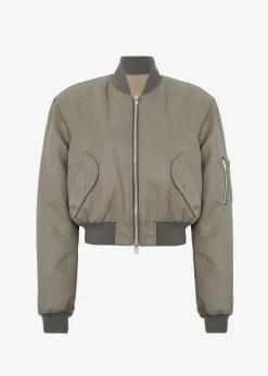 Mati Cropped Padded Bomber