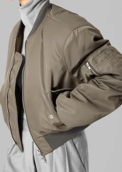 Mati Cropped Padded Bomber
