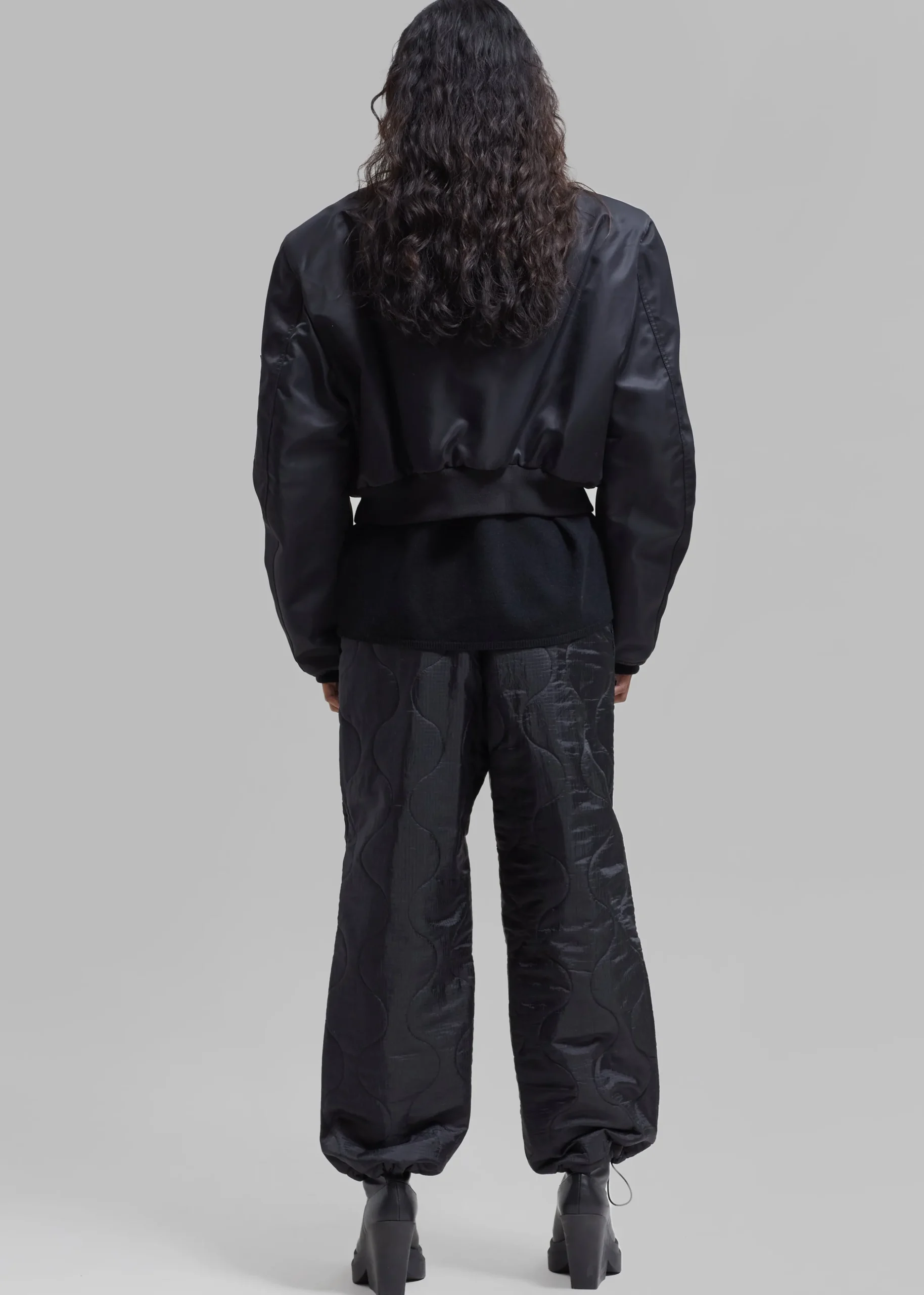 Mati Cropped Padded Bomber