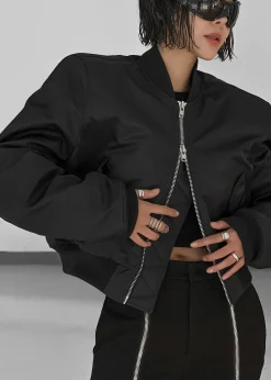 Mati Cropped Padded Bomber