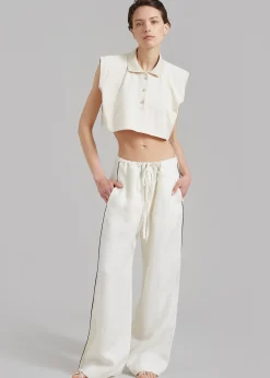Matin Piping Drawstring Pant