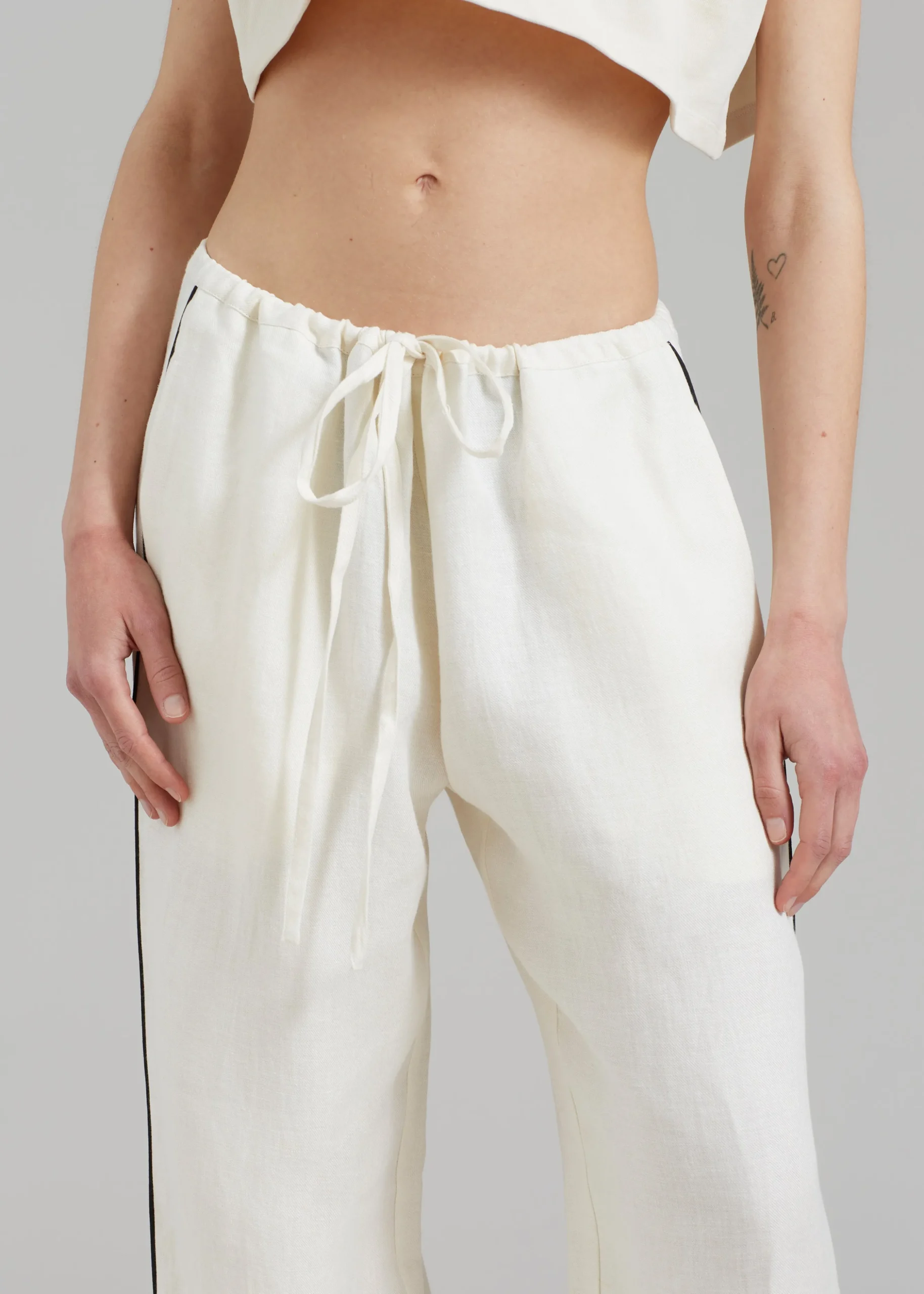 Matin Piping Drawstring Pant