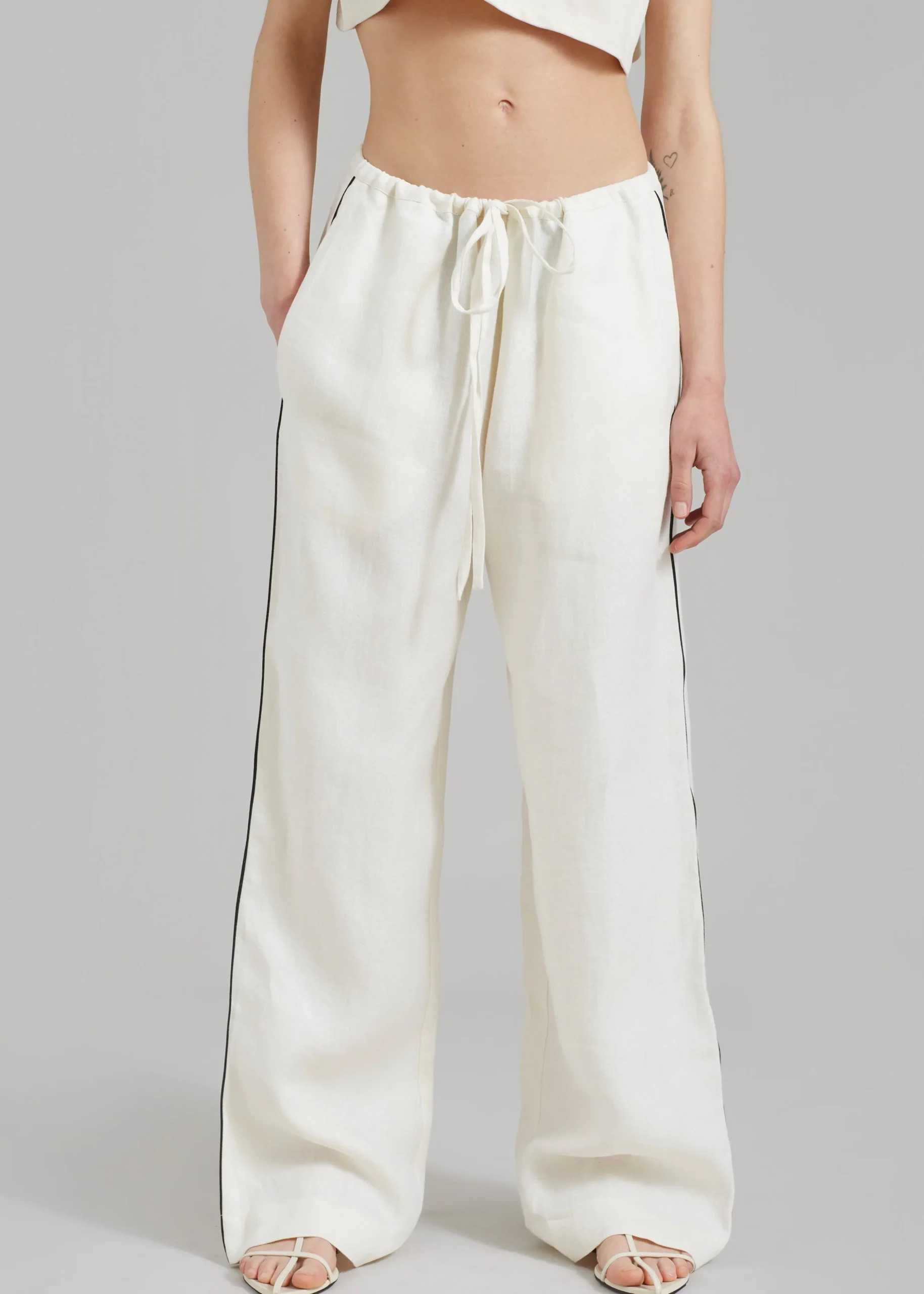 Matin Piping Drawstring Pant