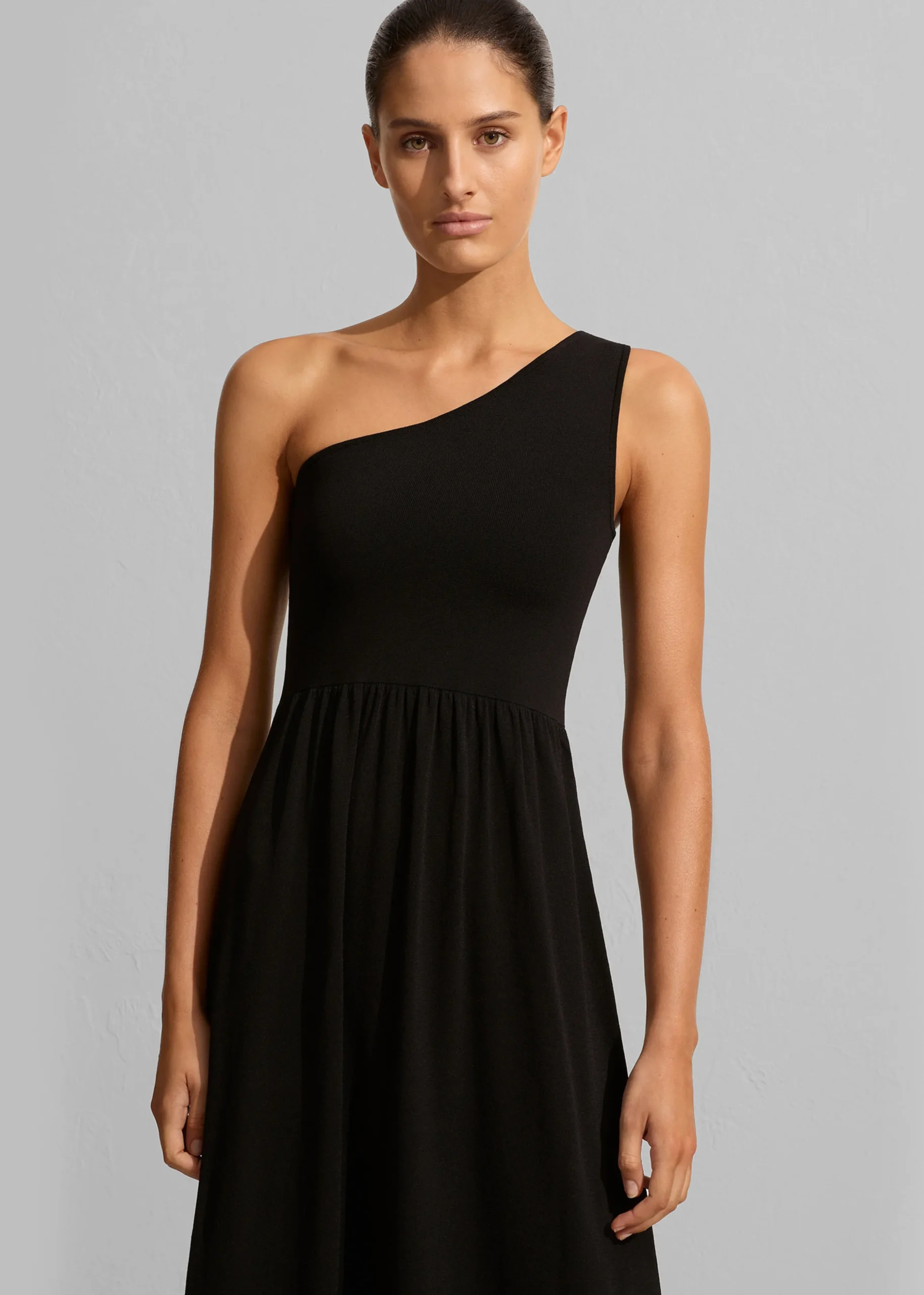 Matteau Asymmetric Knit Dress