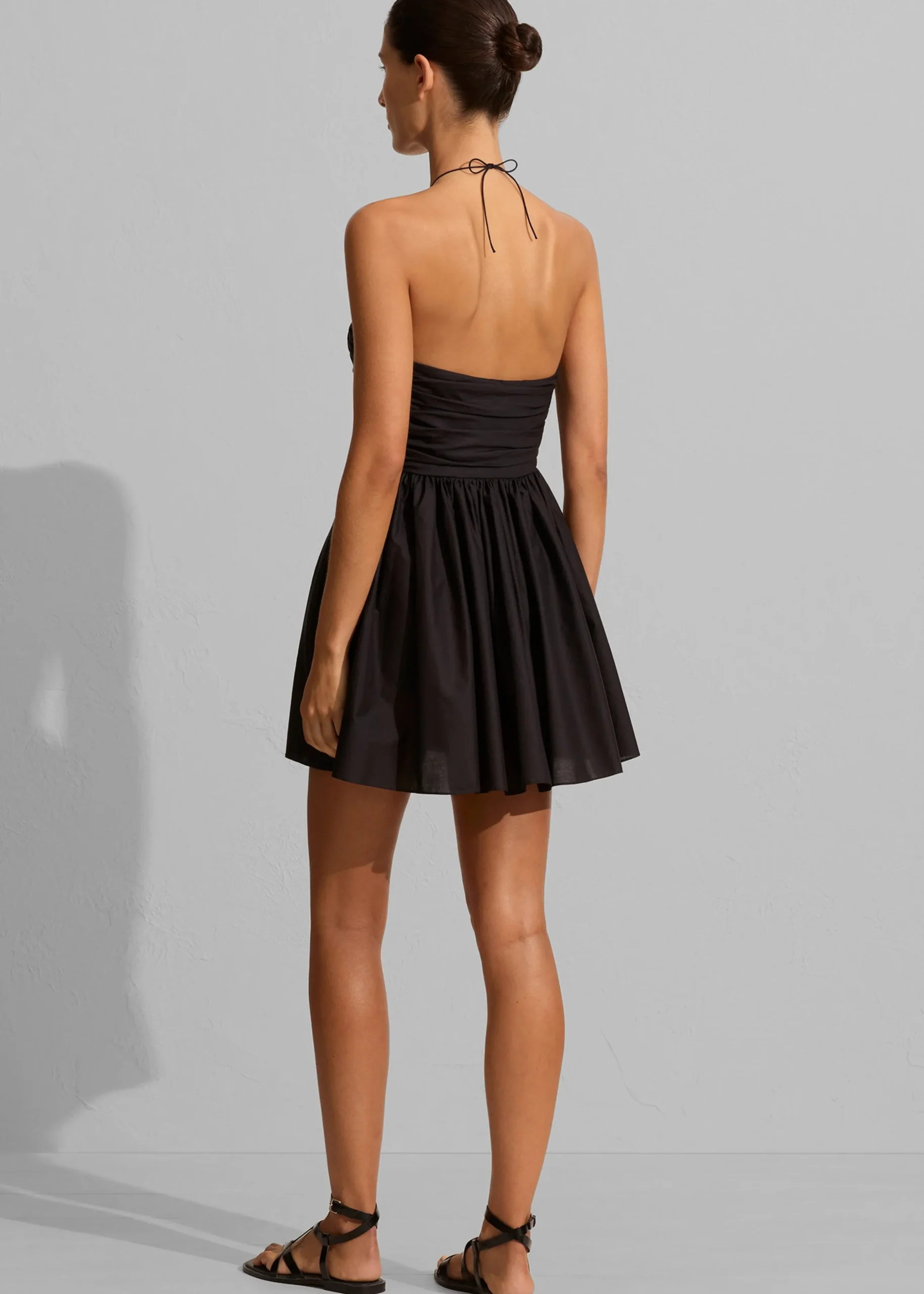 Matteau Bandeau Rouched Mini Dress