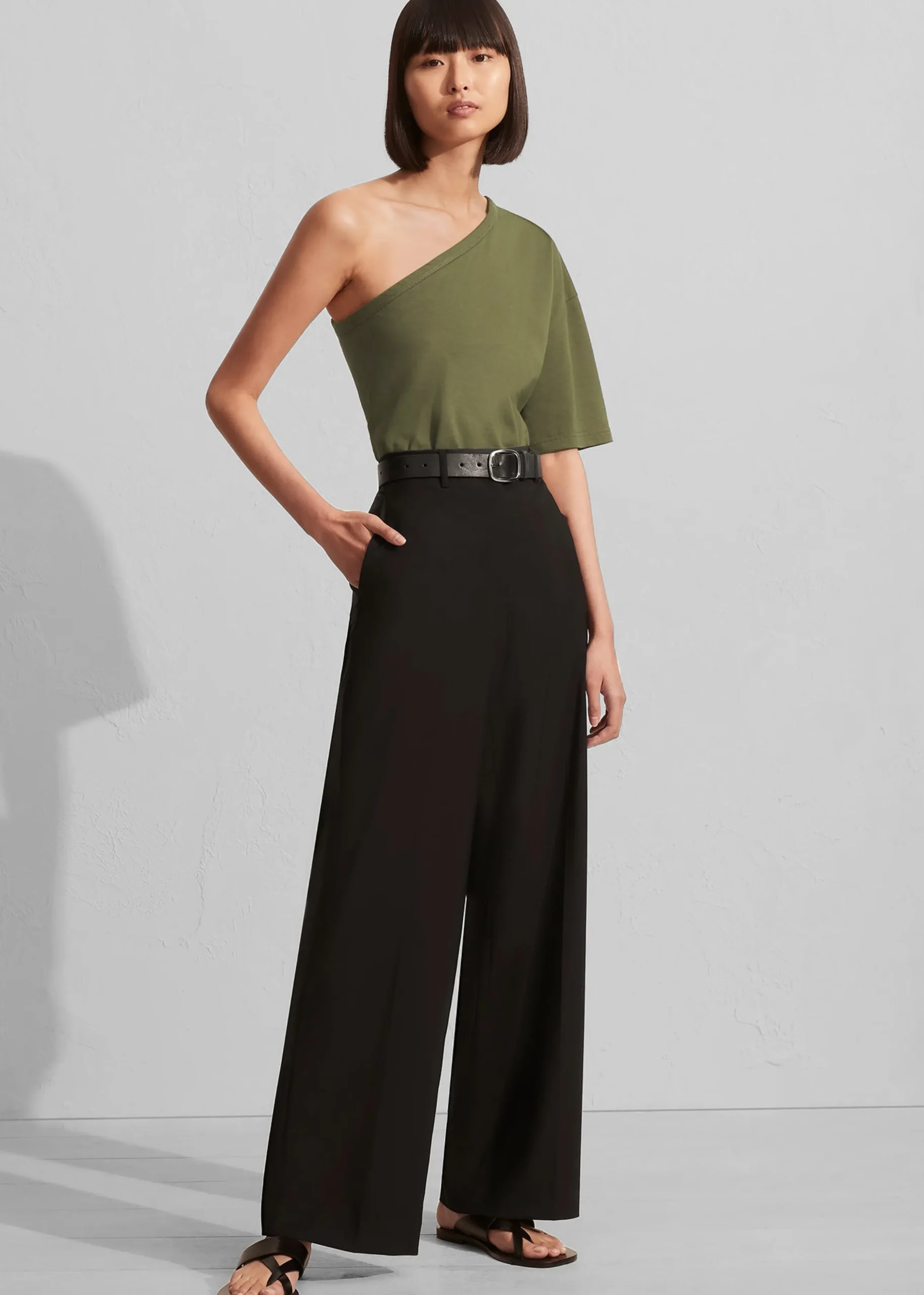 Matteau One Shoulder Tee