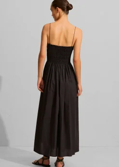 Matteau Shirred Bodice Dress