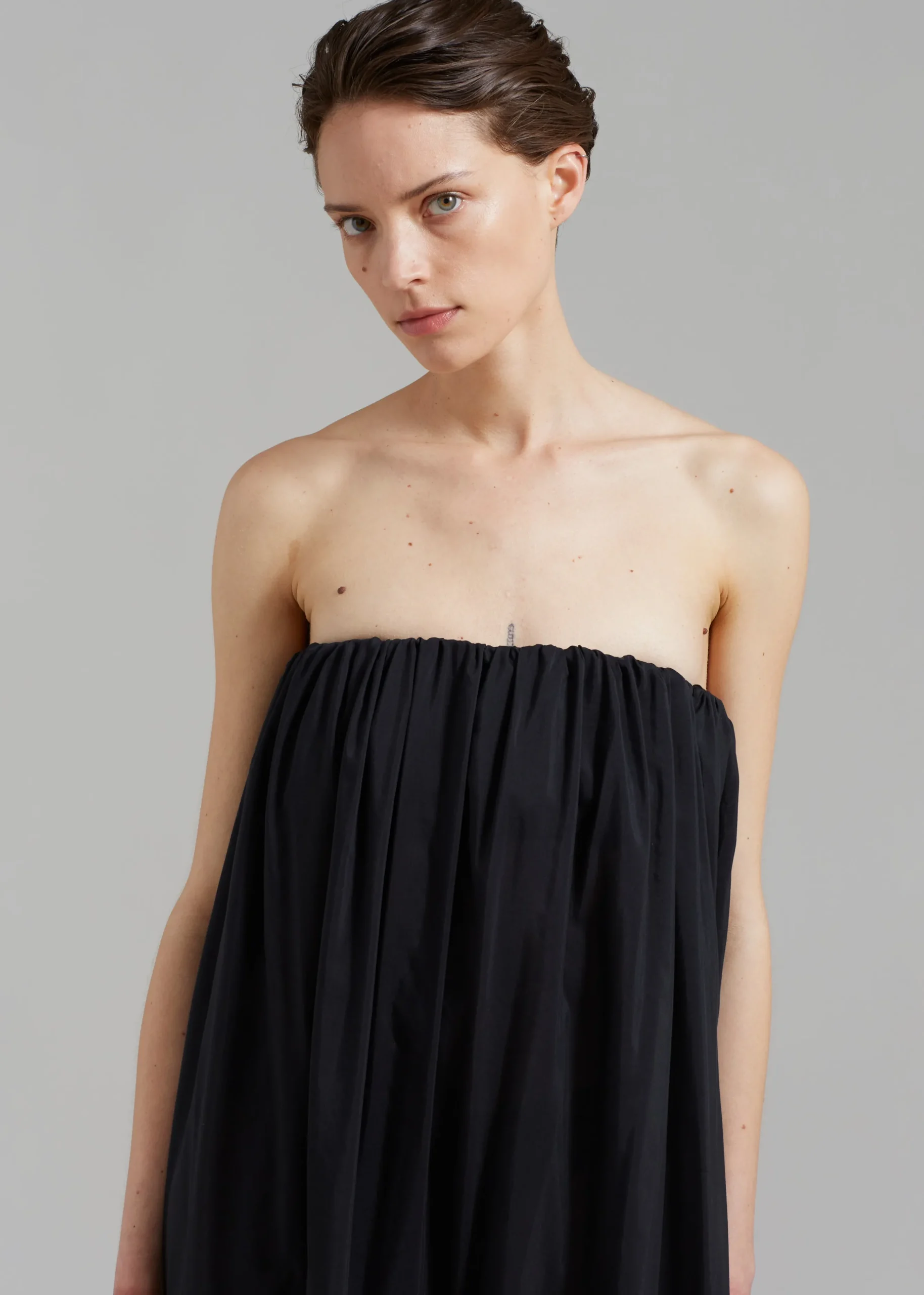Matteau Voluminous Strapless Tiered Dress