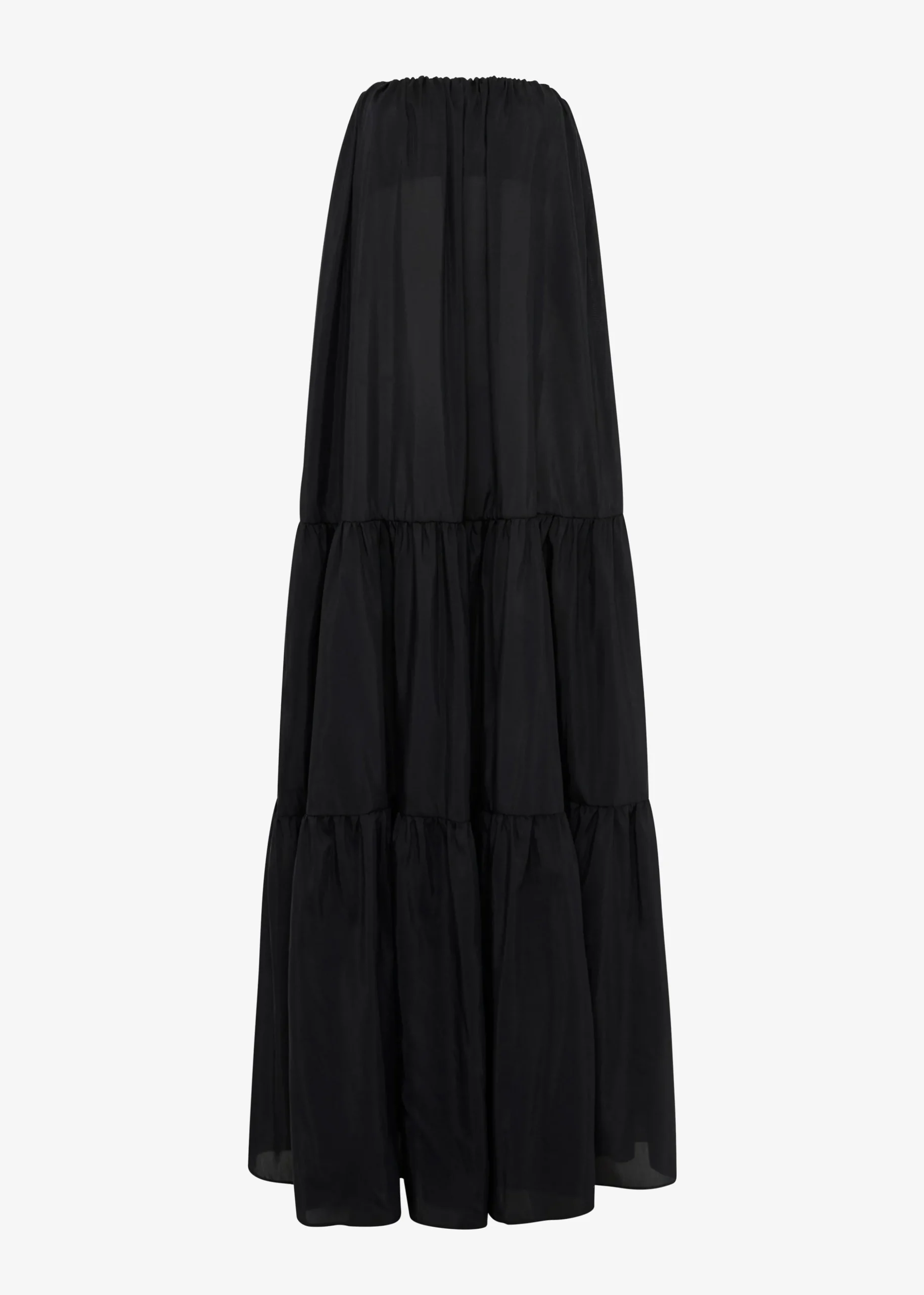 Matteau Voluminous Strapless Tiered Dress