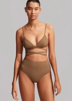 Matteau Wrap Triangle Bikini Top