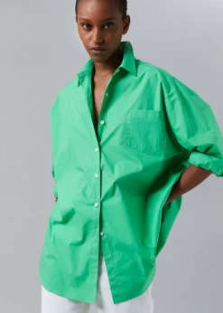 Melody Oversized Cotton Shirt