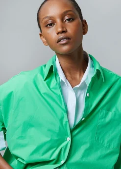 Melody Oversized Cotton Shirt