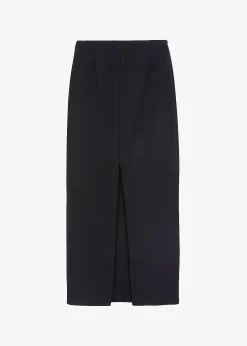 Neasi Wool-Blend Pencil Skirt