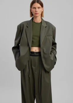 Nellie Belted Pleated Pants