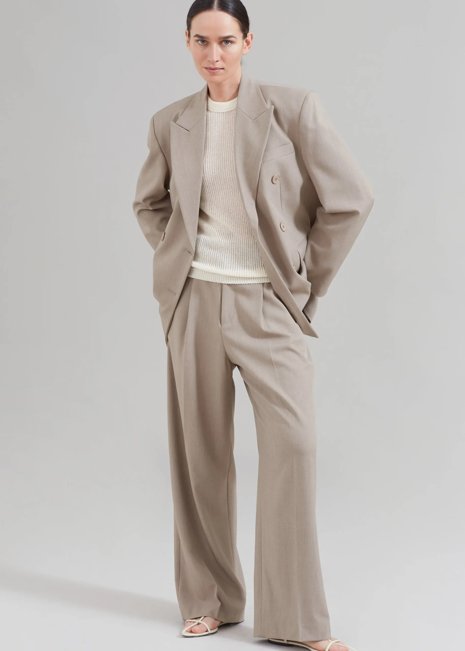 Nessi Pintuck Trousers