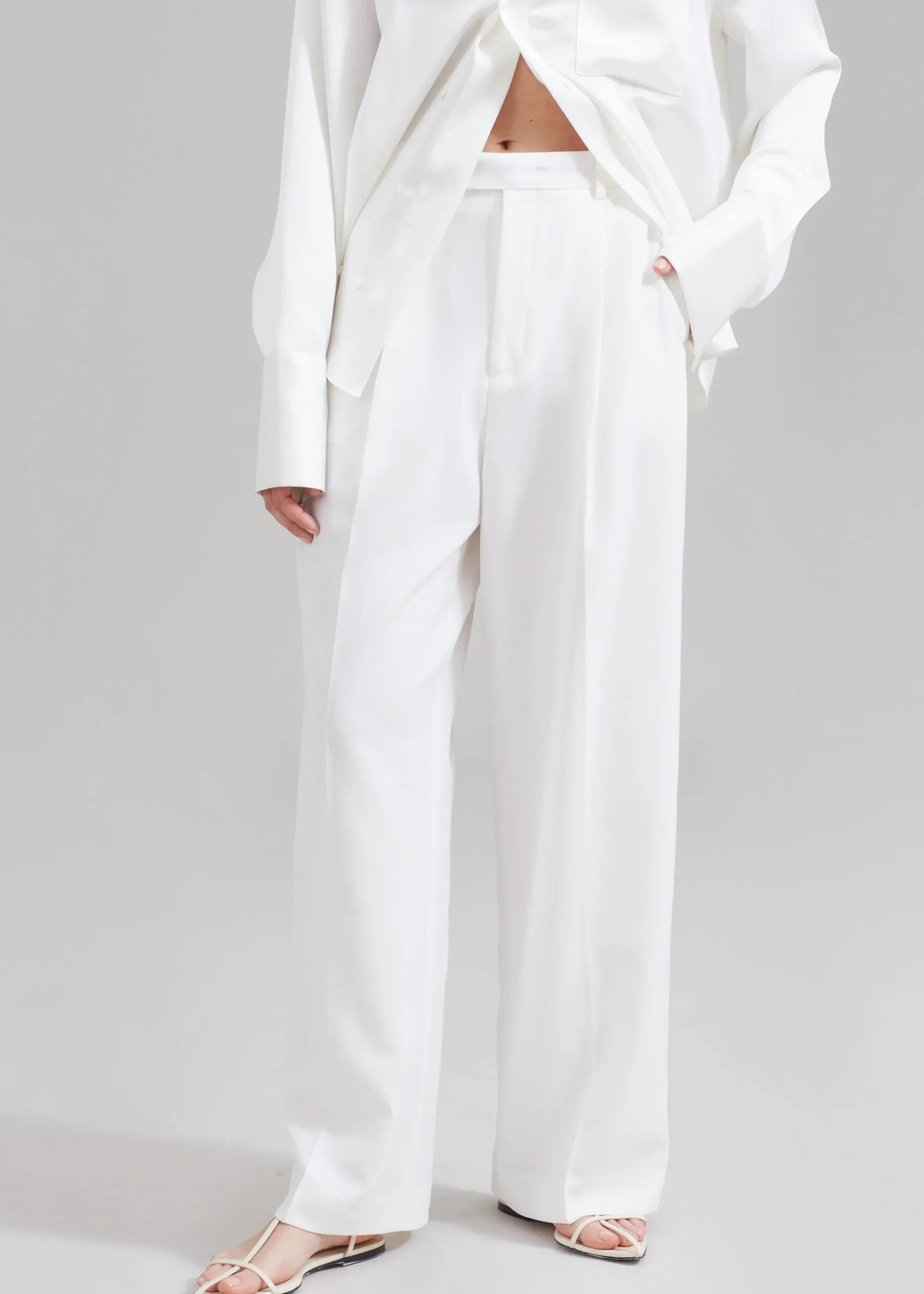 Nessi Pintuck Trousers