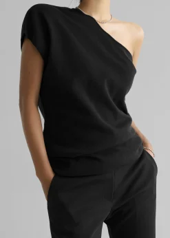 Nivi One Shoulder Knit Top