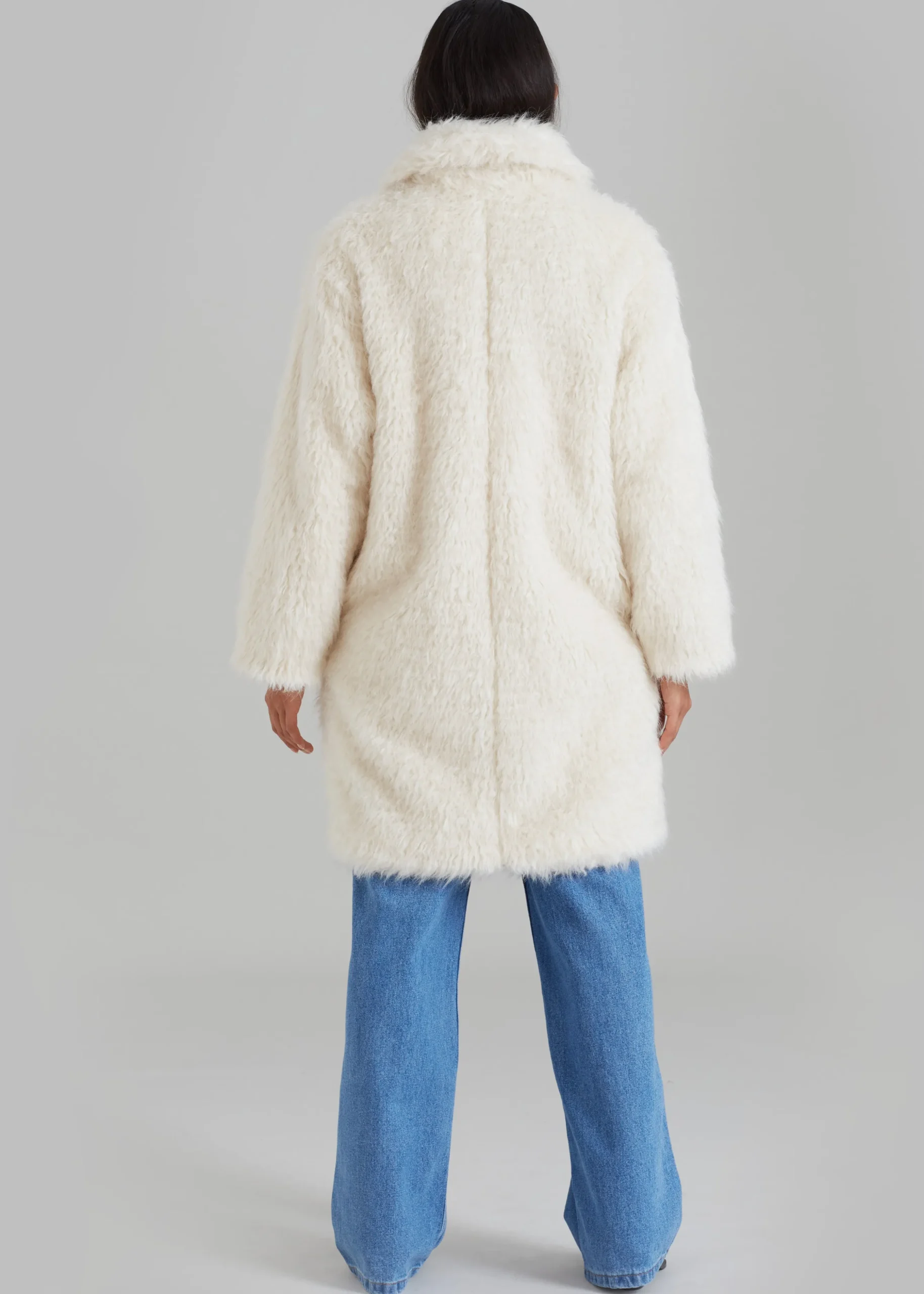 Noha Faux Fur Toggle Coat