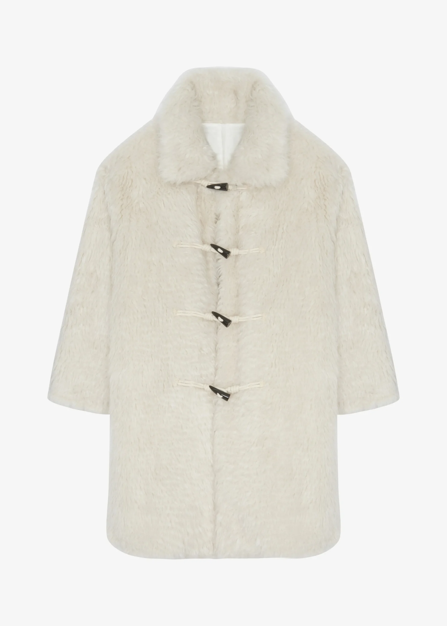 Noha Faux Fur Toggle Coat