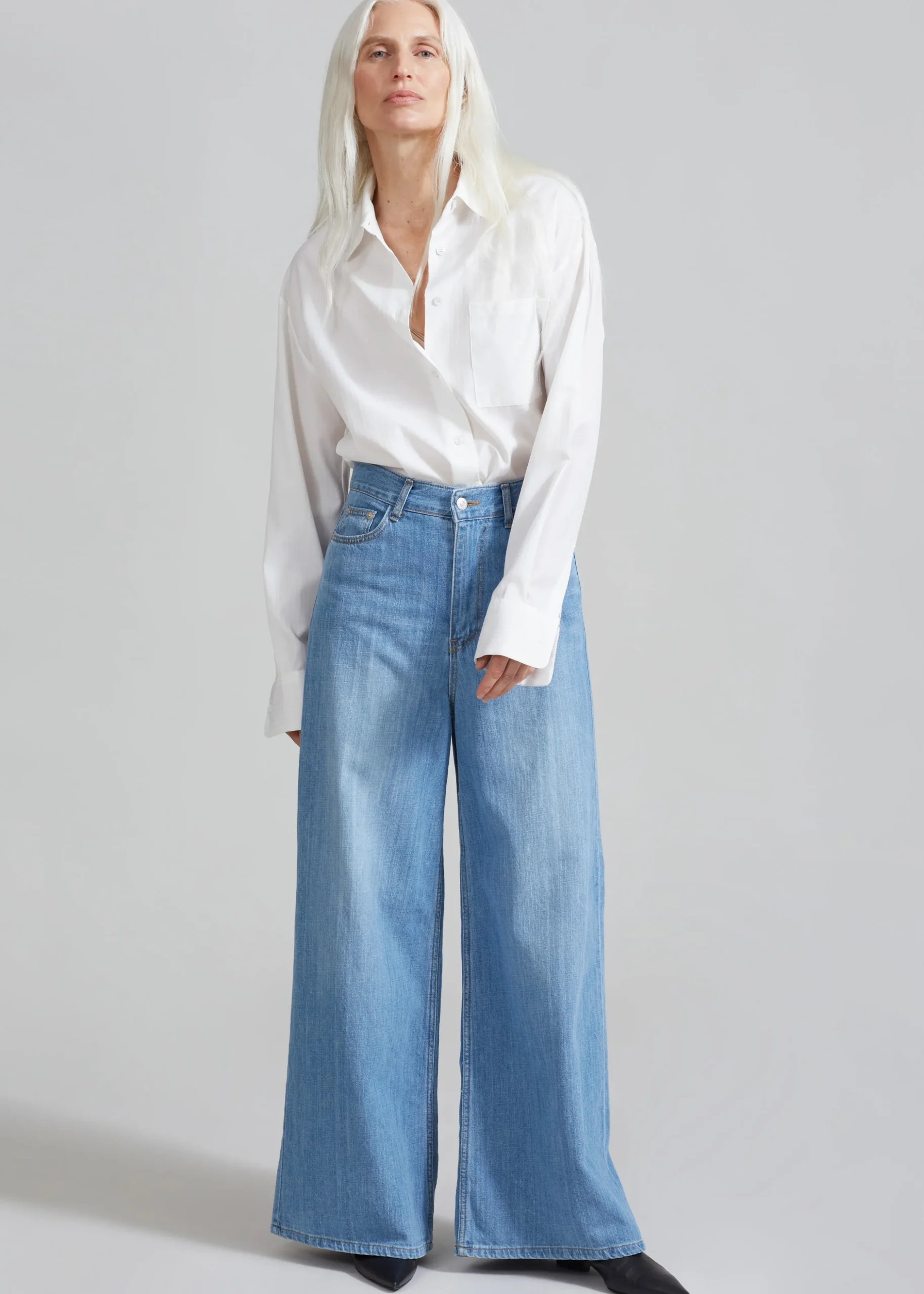 Odelle Wide Denim Pants