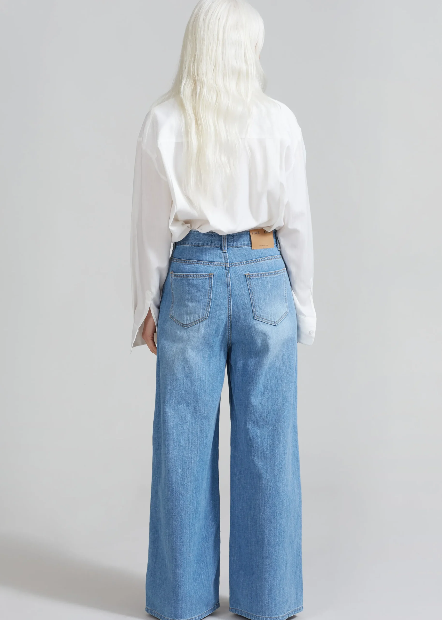 Odelle Wide Denim Pants