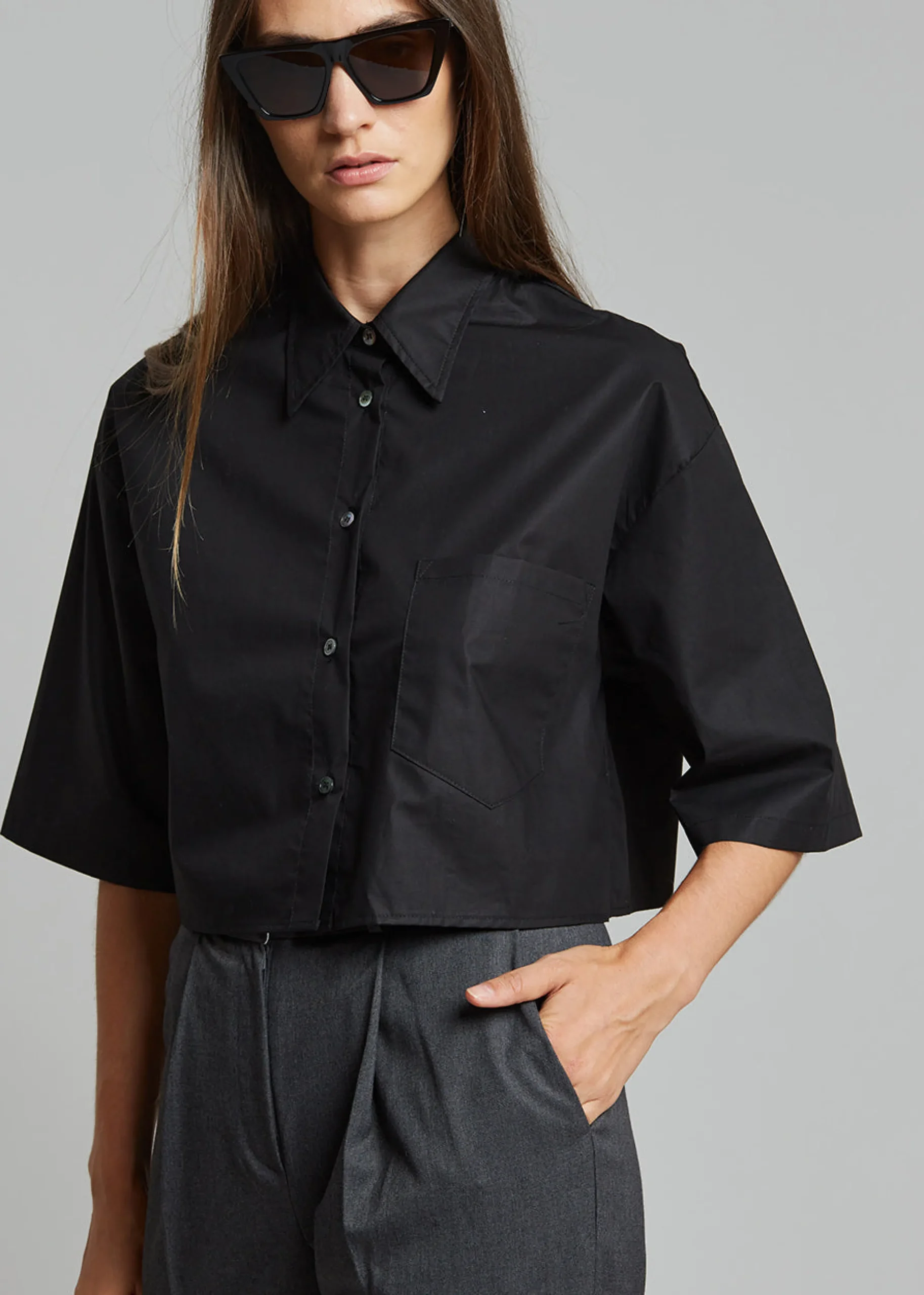 Odem Cropped Shirt