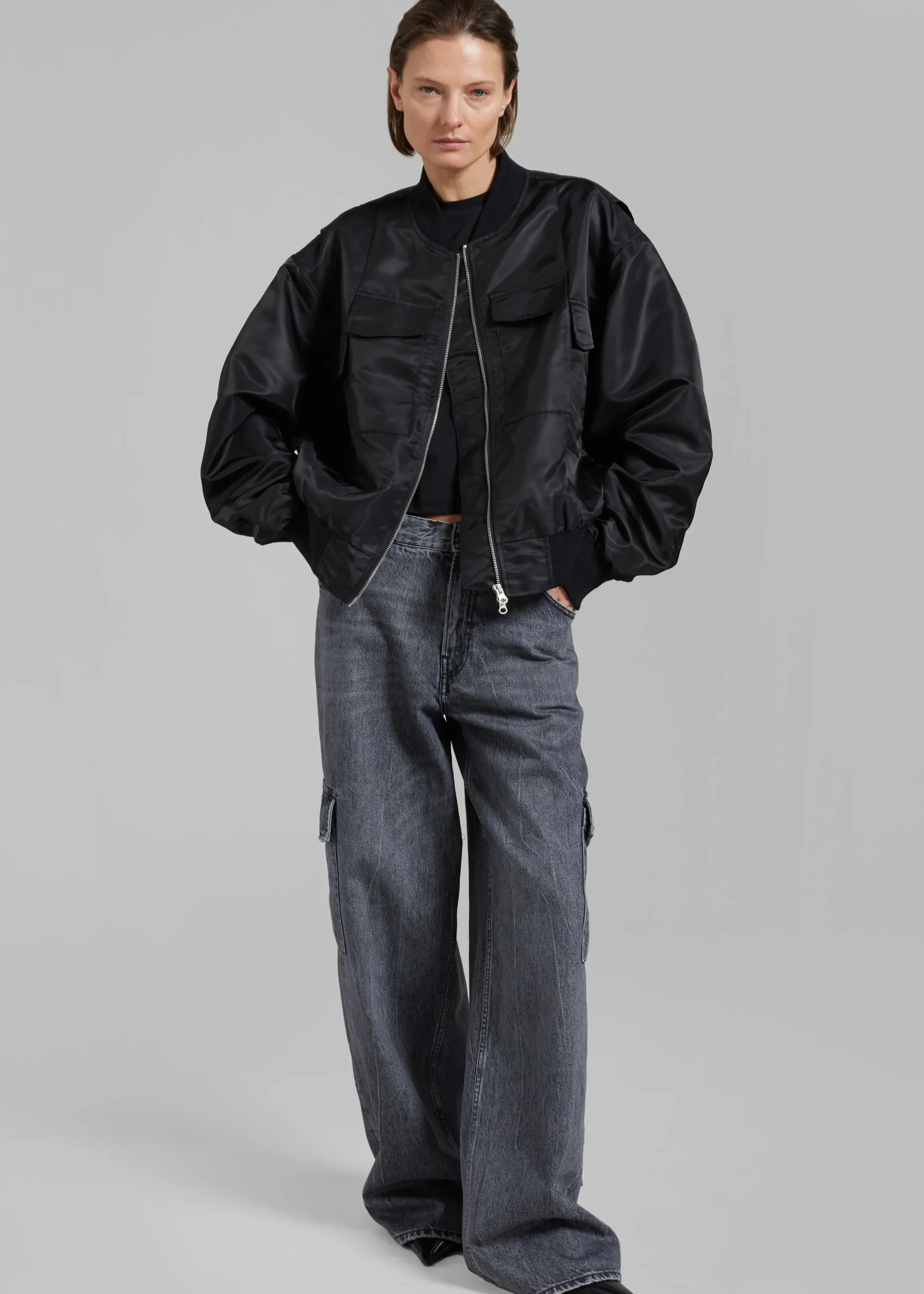 Onyx Bomber Jacket
