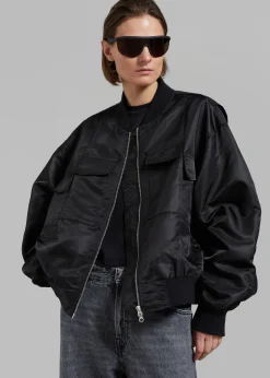 Onyx Bomber Jacket