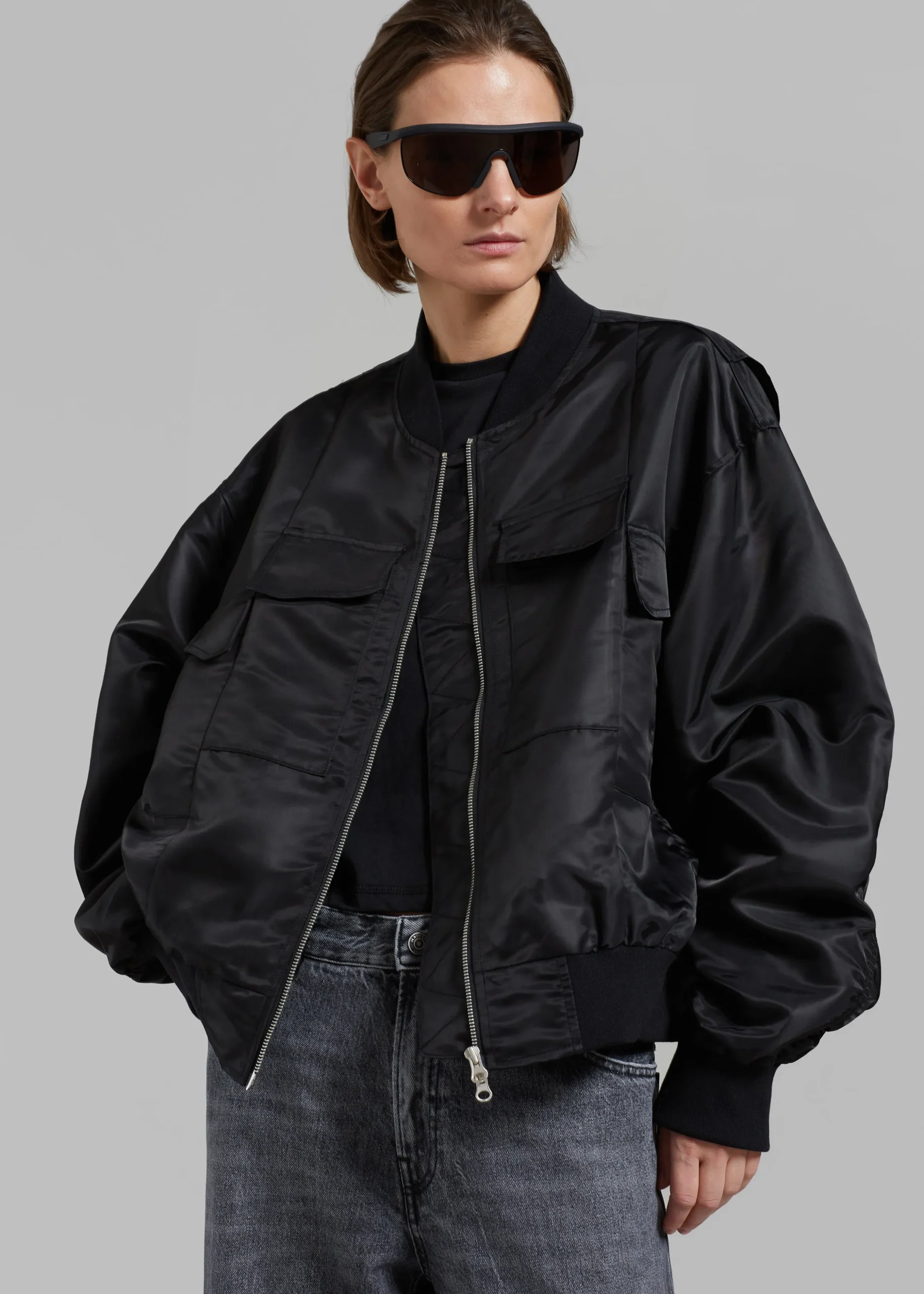 Onyx Bomber Jacket