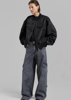Onyx Bomber Jacket