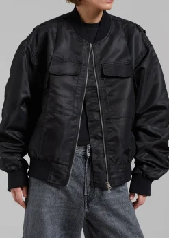Onyx Bomber Jacket