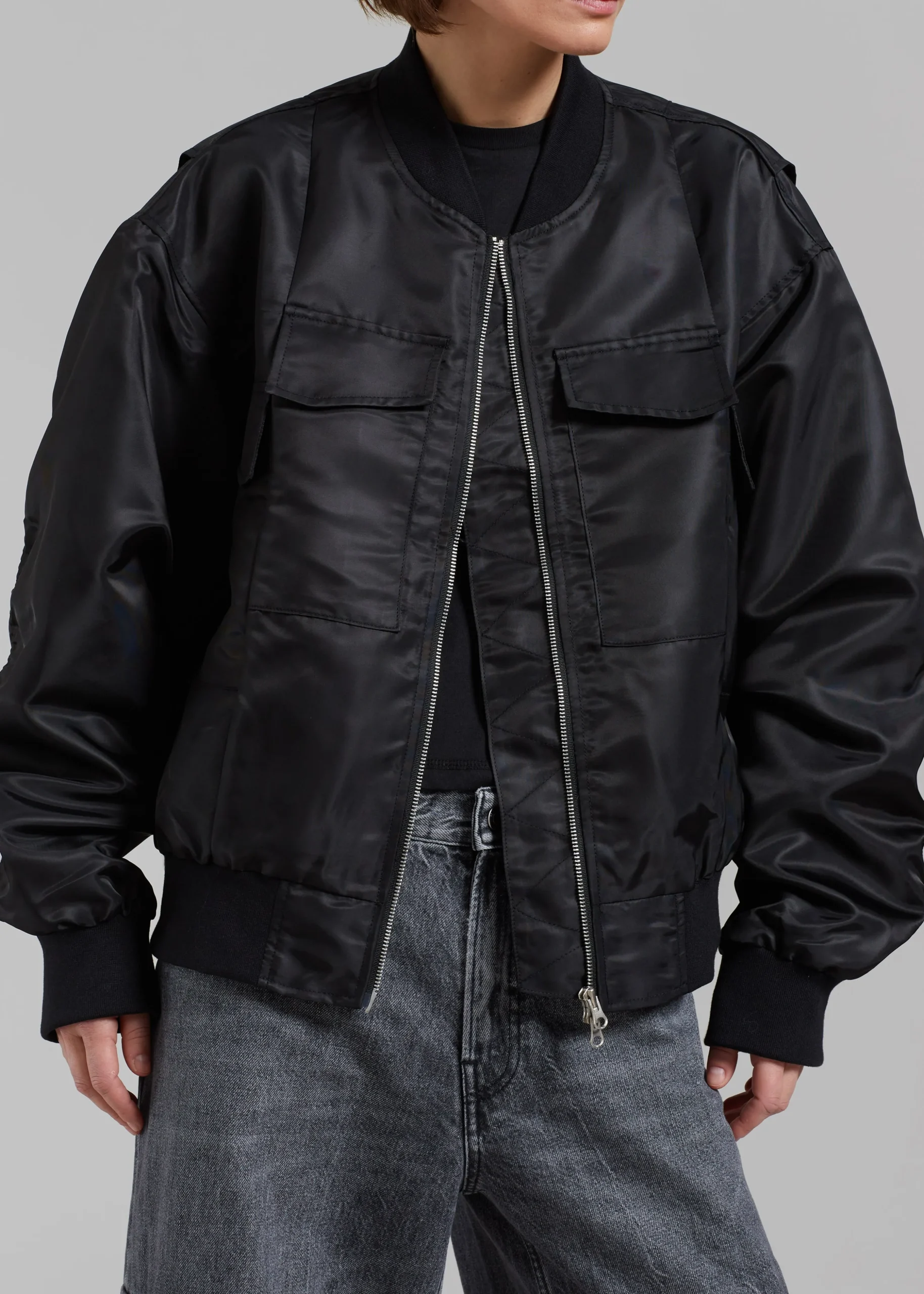 Onyx Bomber Jacket