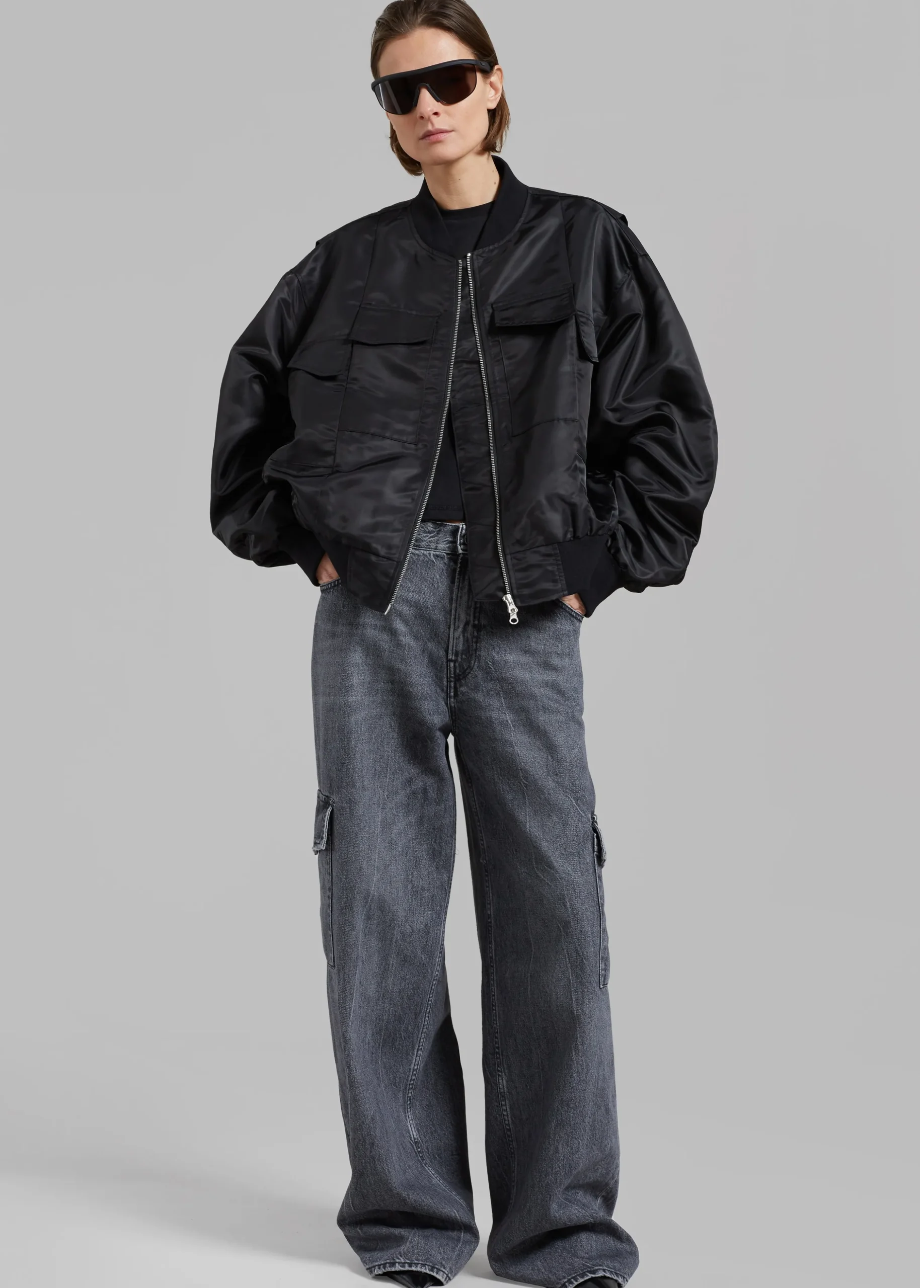 Onyx Bomber Jacket