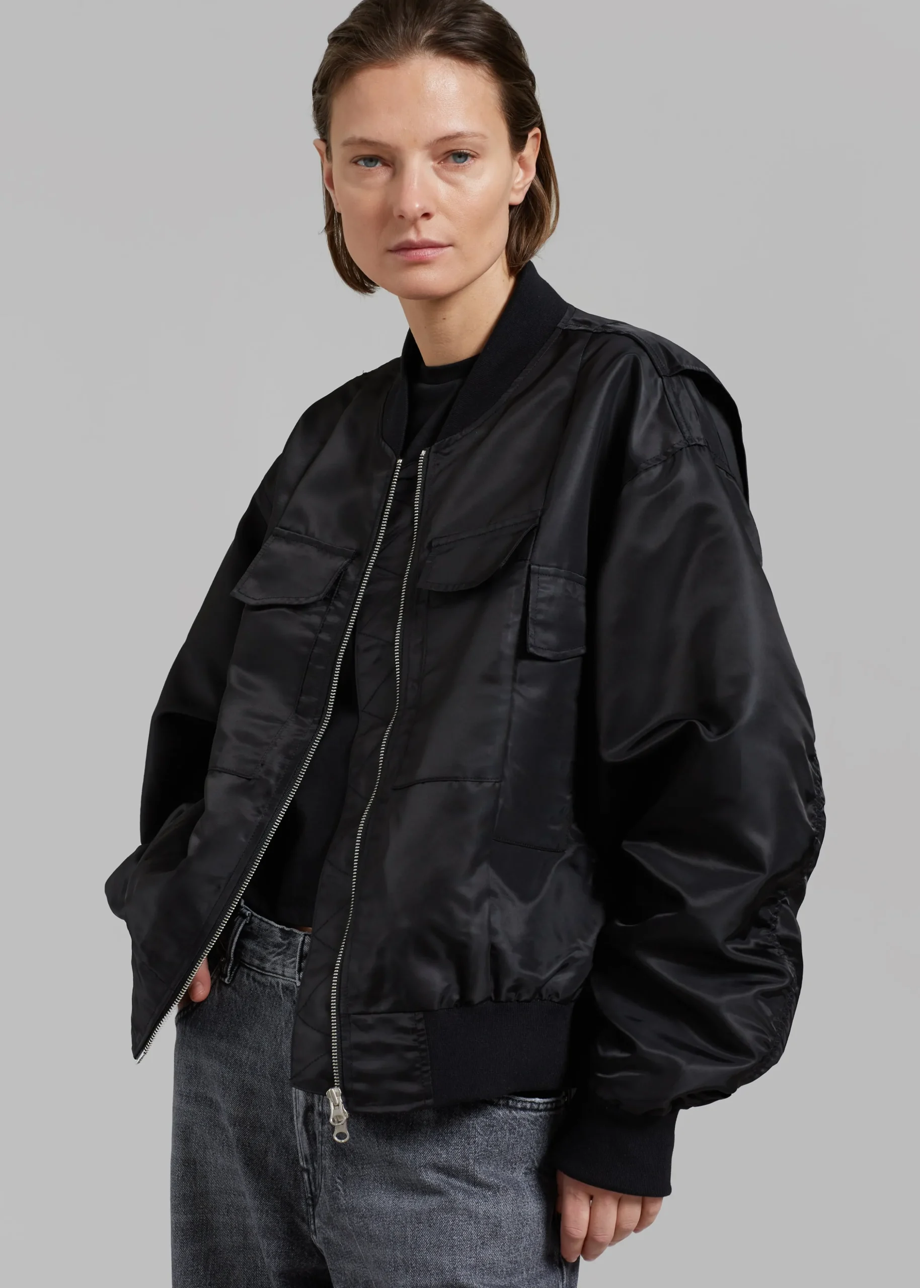Onyx Bomber Jacket