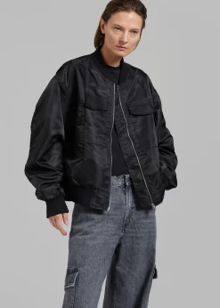 Onyx Bomber Jacket