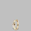 Otiumberg White Sapphire Huggie Hoop