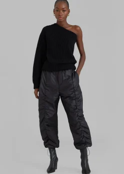 Pansy One Shoulder Knit Top