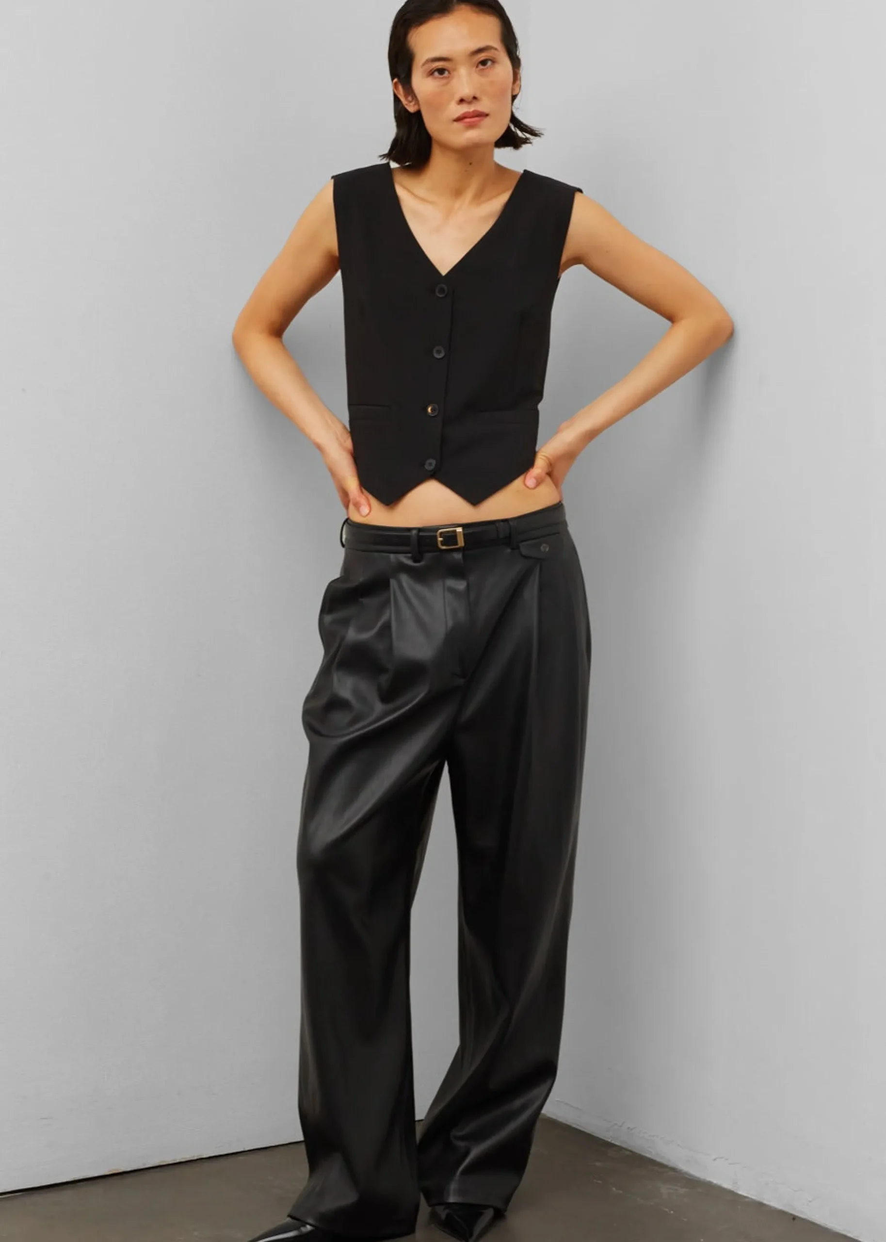 Pernille Faux Leather Pants